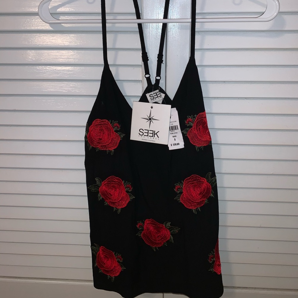 BRAND NWT! LF Rose shift tank